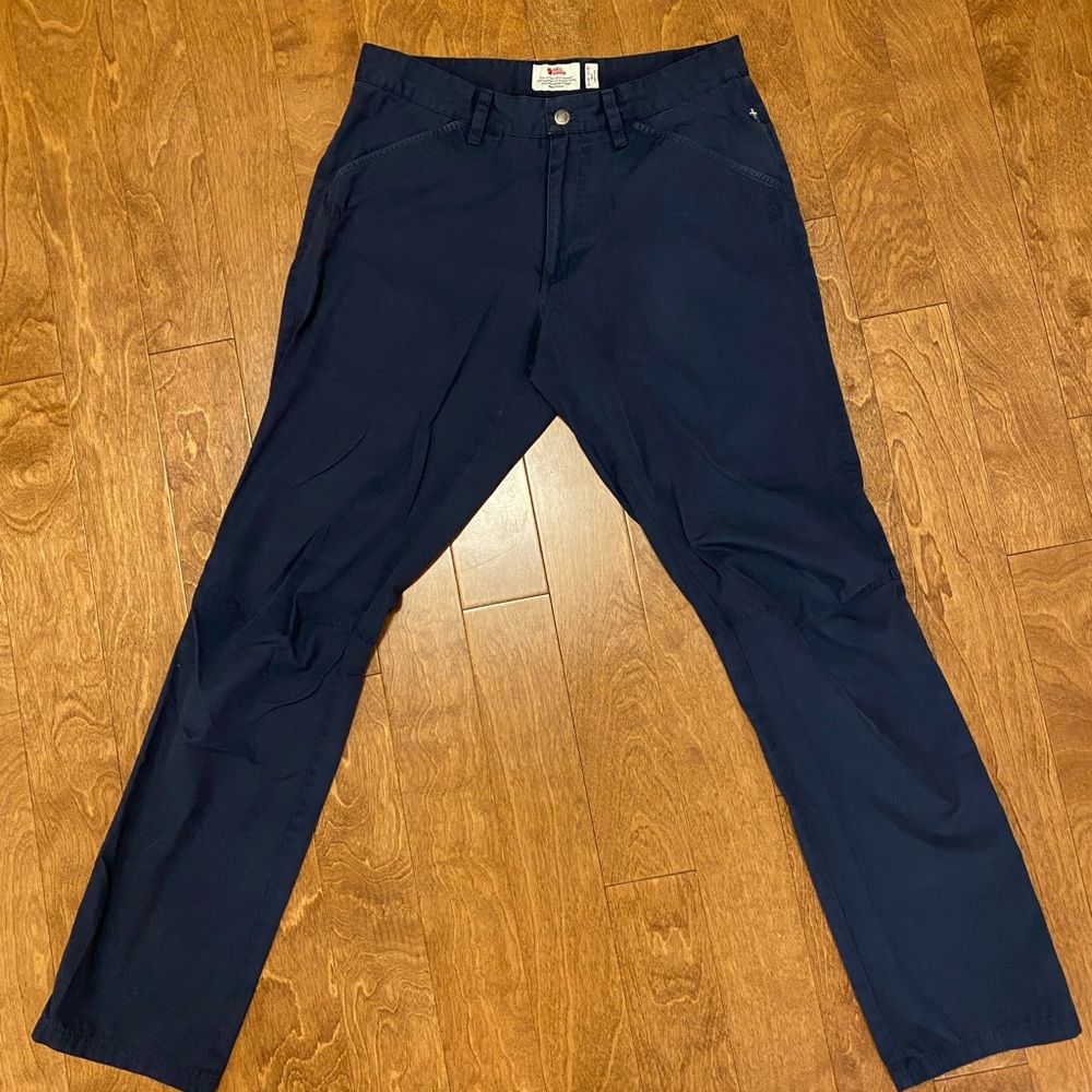 Fjallraven High Coast Fall (long) 32” Navy Pants